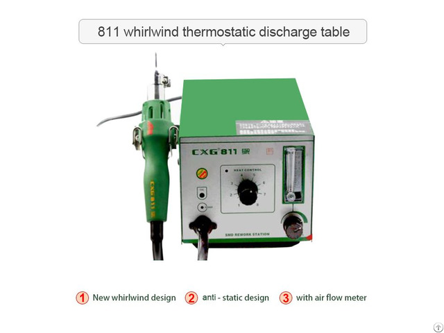 Cxg 811 Vortex Consistent Temperature De Soldering Station Hot Air Gun