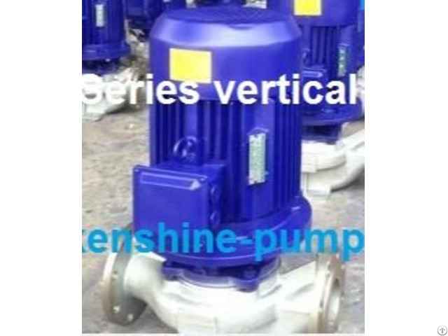 Isg Isgd Vertical Inline Centrifugal Pump