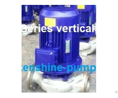 Isg Isgd Vertical Inline Centrifugal Pump