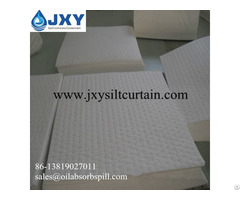 Dimpled White Oil Absorbent Pads