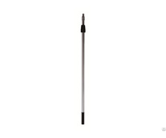 Professional Two Sections Metal Thread Aluminium Extension Pole