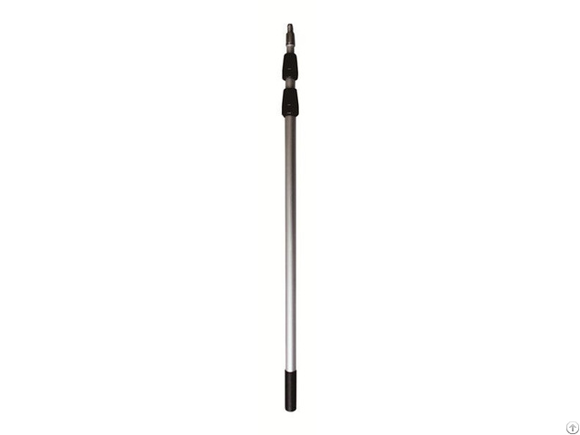 Professional Three Sections Metal Thread Aluminium Extension Pole