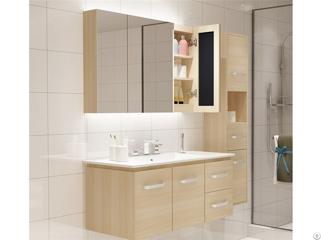 Waterproof Wood Bathroom Vanity Cabinet With Nice Quality