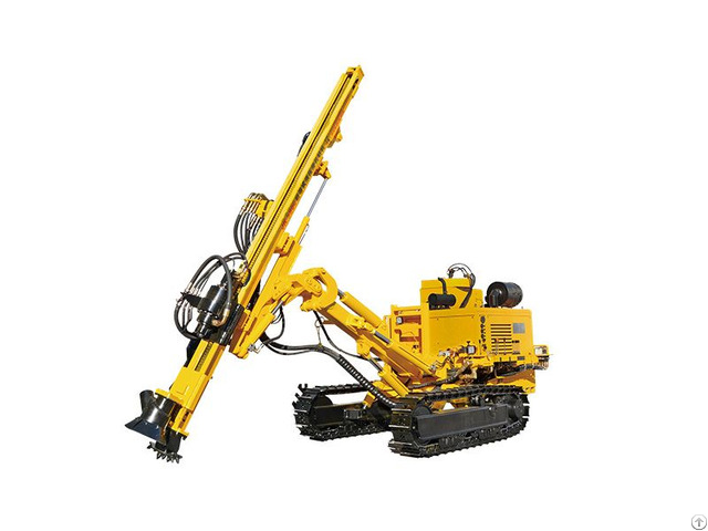 Jk590 Crawler Mounted Hydraulic Dth Drilling Rig