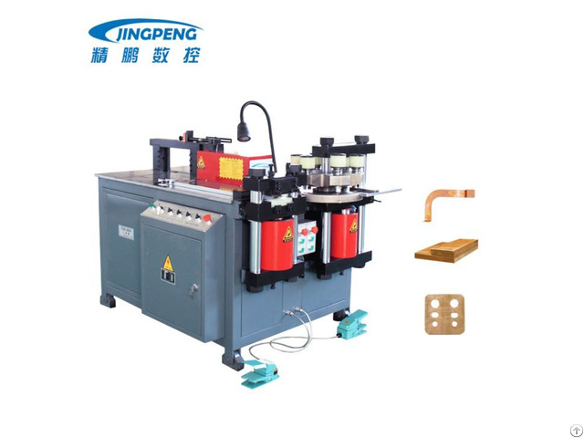 Motor Power Hydraulic Copper Aluminum Busbar Processing Machine