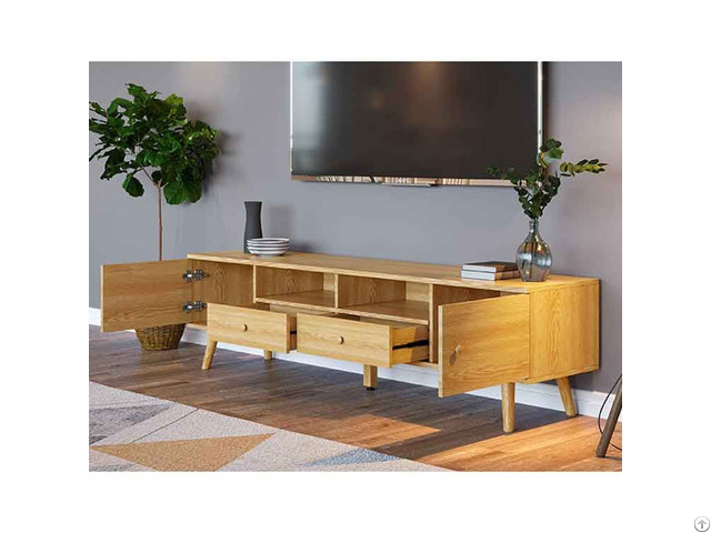 Hot Saling Cheap Wooden Tv Table Stand For Living Room