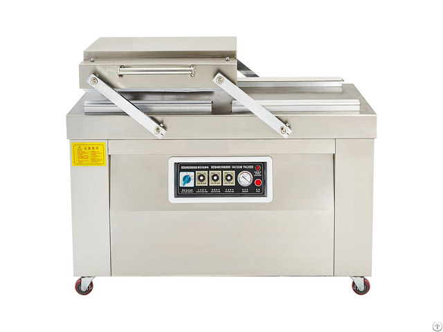 Double Chamber Vacuum Packing Machine Model Dzd 2sa Flat Plate