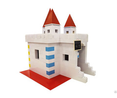 Event Kiosk Fence Festive Supplies Party Decorations Castle Plastic Molds Building Blocks