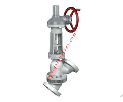 Y Type Anti Abrasive High Pressure Globe Valve