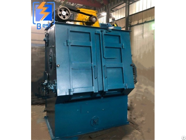 Rubber Belt Track Shot Blasting Machine