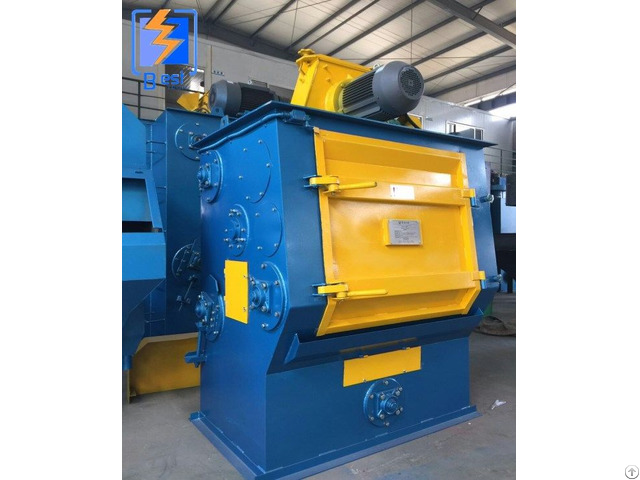 Q32 Series Rubber Tumble Belt Type Tracked Shot Blasting Machine