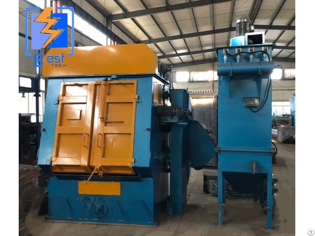 Metal Casting Industry Cleaning Equipment Track Shot Blasting Machine