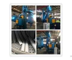 Trolley Turn Table Shot Blasting Machine