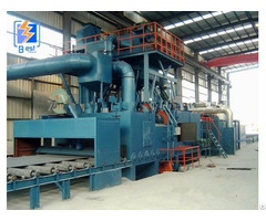 Automatic Pass Through Type Steel Plate Shot Blasting Machine