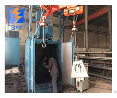 Ce Certificated Hook Shot Blasting Machine Q378 Hanger Abrator