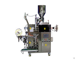 Tea Bag Packaging Machinery With Tag And String