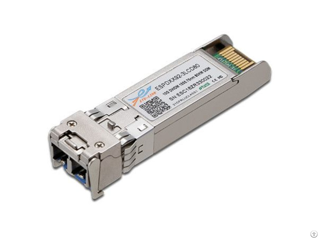 10gbps Dwdm 100ghz 80km Sfp Transceiver