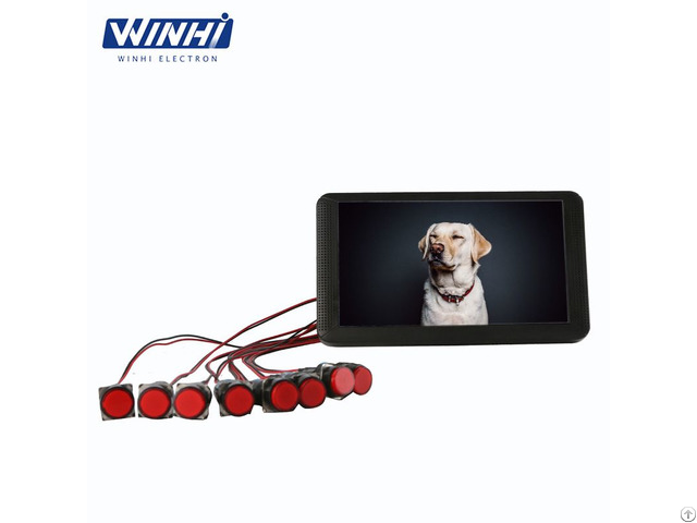 7inch 1080p One Key Digital Signage Player Advertising Display