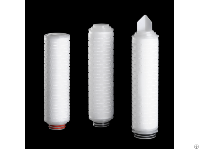 Membrane Pleated Filter Cartridge For Liquid Filtration