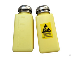 Anti Static Alcohol Plastic Esd Safe Solvent Dispenser Bottle