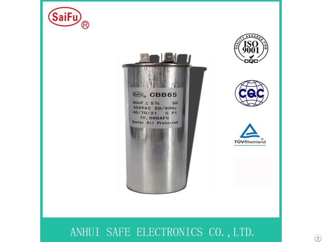 Cbb65 Ac Motor Running Capacitor
