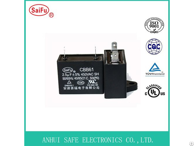 Cbb61 Ceiling Fan Capacitor For Motor