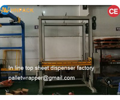 Dust Proof Type Strerch Film Pallet Top Cover Machine