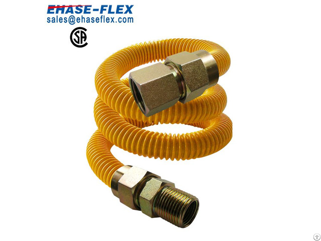 Csa Corrugated Stainless Steel Gas Connector Hose