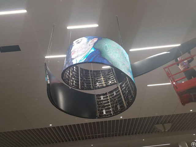 Flexible Retail Advertising Led Display