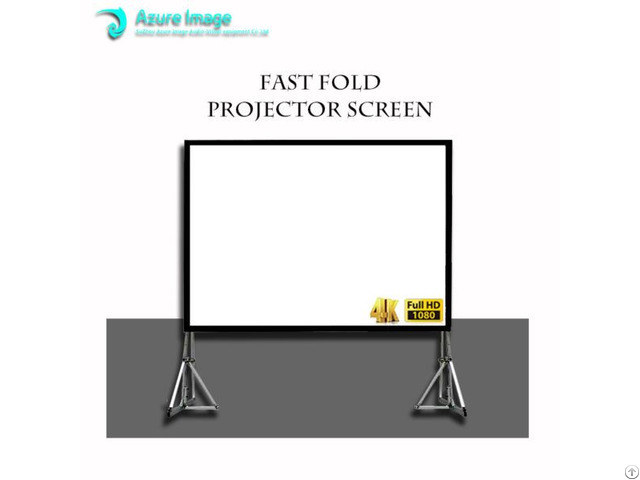 Fast Fold Projector Screen