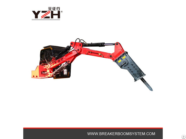 Hydraulic Rock Breaker Boom System For Jaw Crusher Sale