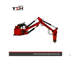 Stationary Hydraulic Rock Breaker Boom System