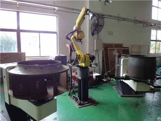 China Low Cost Industrial High Precision 6 Axis Articulated Automatic Welding Robot Workstation