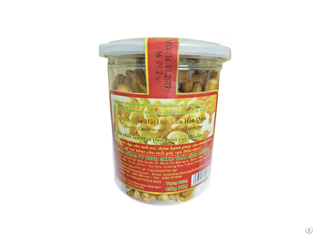 Honey Cashew With Korea Ginseng