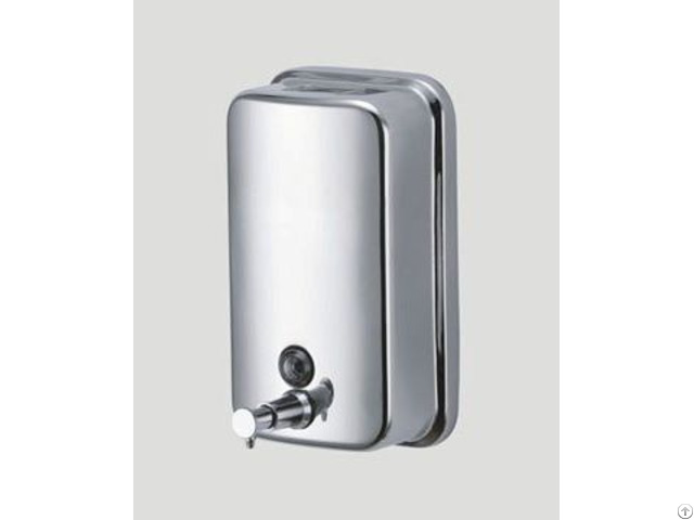 1200ml Stainless Steel Manual Hand Soap Dispenser Kitchen Mounted