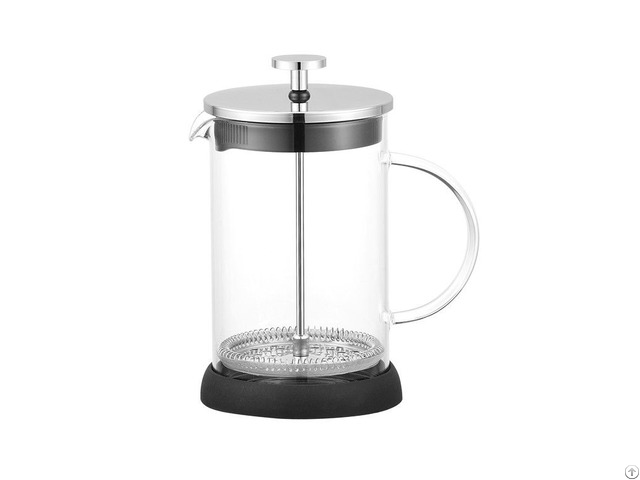 Bx702 Zhejiang High Quality Borosolicate Glass French Press Tea Maker Coffee Plunger