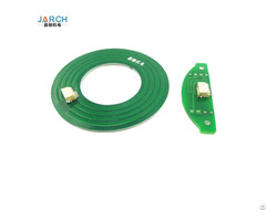 Through Hole Compact High Speed Pancake Disc Slip Ring Connector For Cnc Equipment