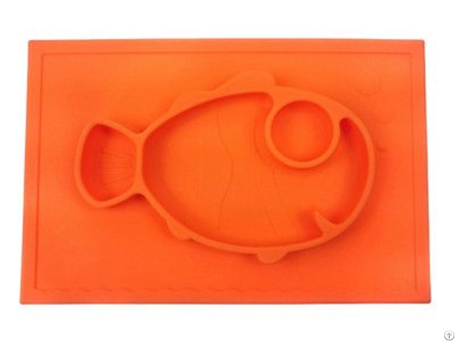 Anti Slip Food Grade Fda Silicone Suction Placemat Wm378 Kd010