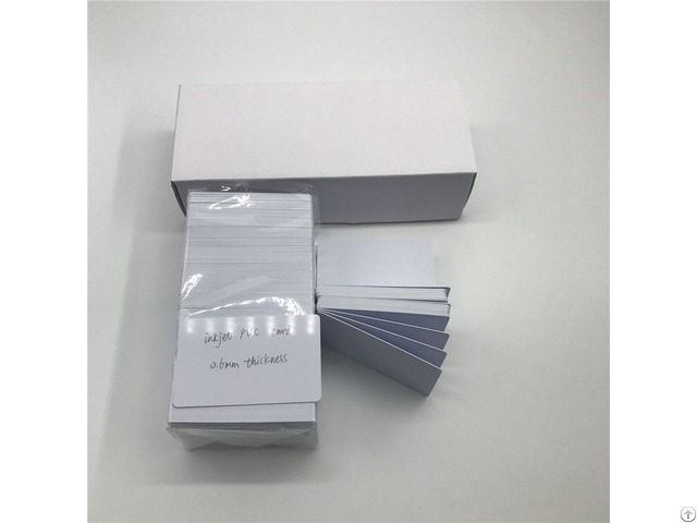 Inkjet Pvc Card 0 6mm For Canon Printer Directly