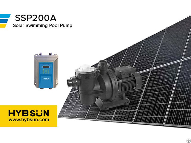 Hybsun Ssp Solar Swimming Pool Pump Ssp200a