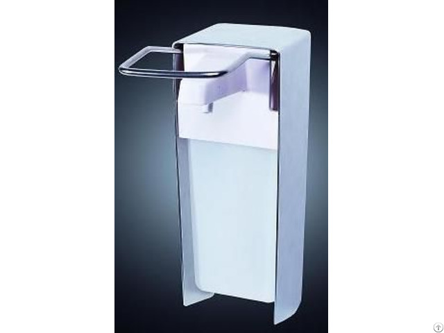 500ml Medical Standard Elbow Operated Soap Dispenser 1000ml Capability Metal Color