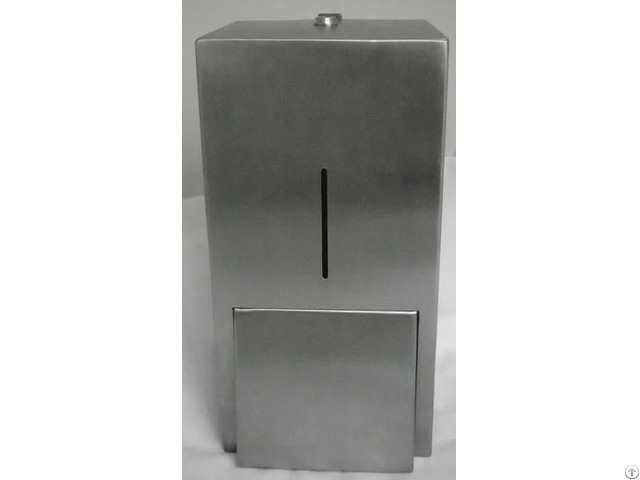 Hand Cleaning Manual Foam Soap Dispenser 800ml Stainless Steel