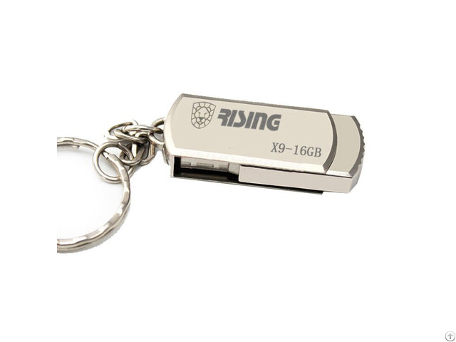 Branded Custom High Speed Usb With Keychain