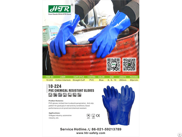 Pvc Chimical Risistant Gloves