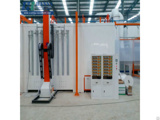 High Quatity Spray Painting Booth Machine For Farm Machinery Parts Powder Coating Line