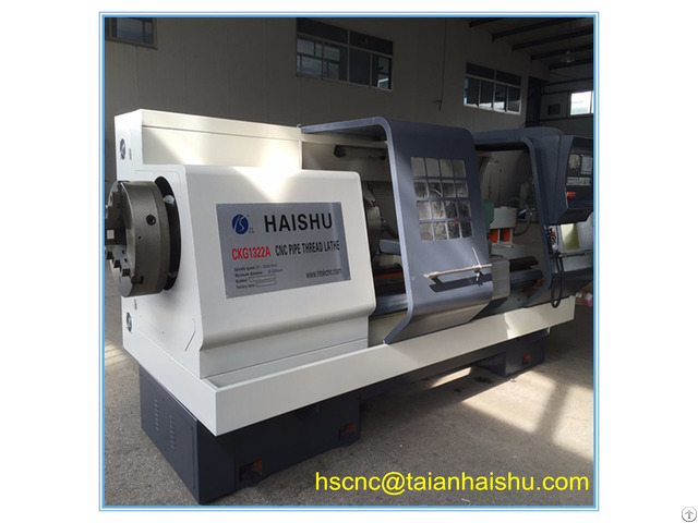 Threading Cnc Lathe Machine Ckg1322a For Oil Country