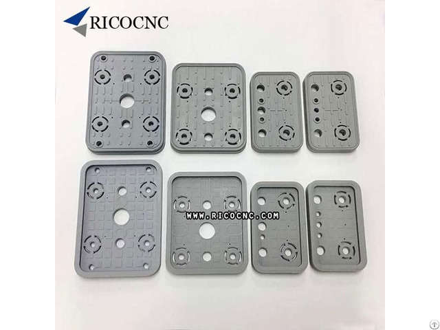 125x75x17mm Cnc Vacuum Pad Cover Cups And Pods Rubber Replacement Plates