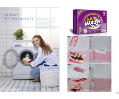 Laundry Detergent Sheet