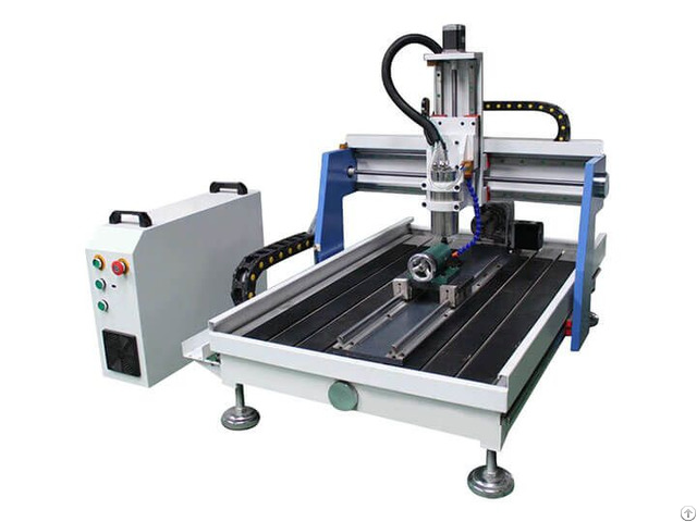 Best Selling Tabletop Cnc Router Machine For Aluminum Metal With 4th Rotary Axis