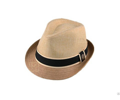 Splicing Paper Fedora Straw Hat